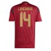 Maillot de foot Belgique Dodi Lukebakio #14 Domicile vêtements Europe 2024 Manches Courtes